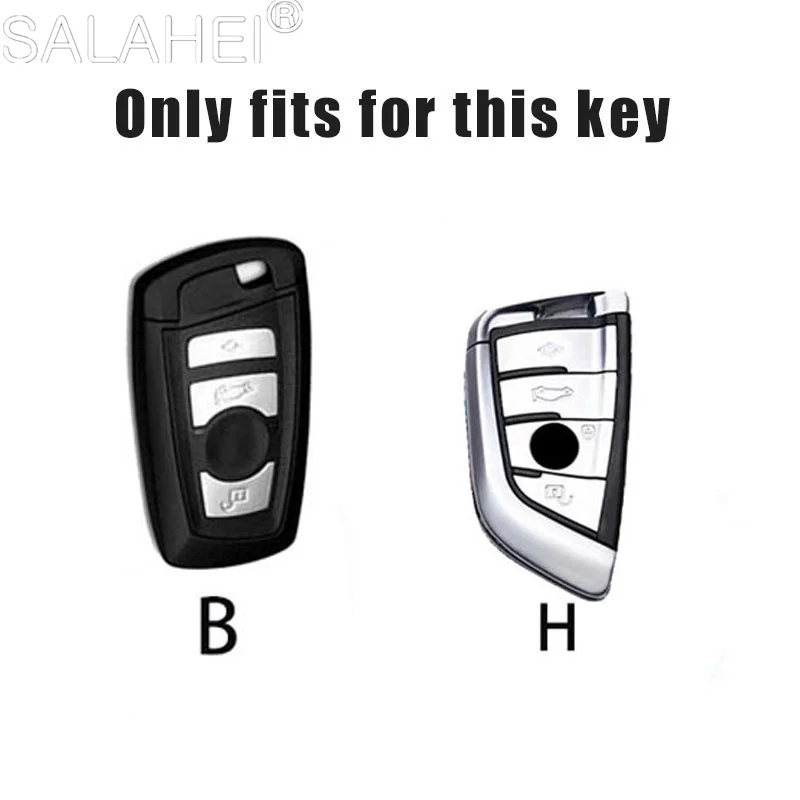 Car Remote Key Case Cover Shell Fob For BMW X3 X5 X6 F30 F34 F10 F20 G20 G30 G01 G02 G05 F15 F16 1 3 5 7 Series Auto Accessories