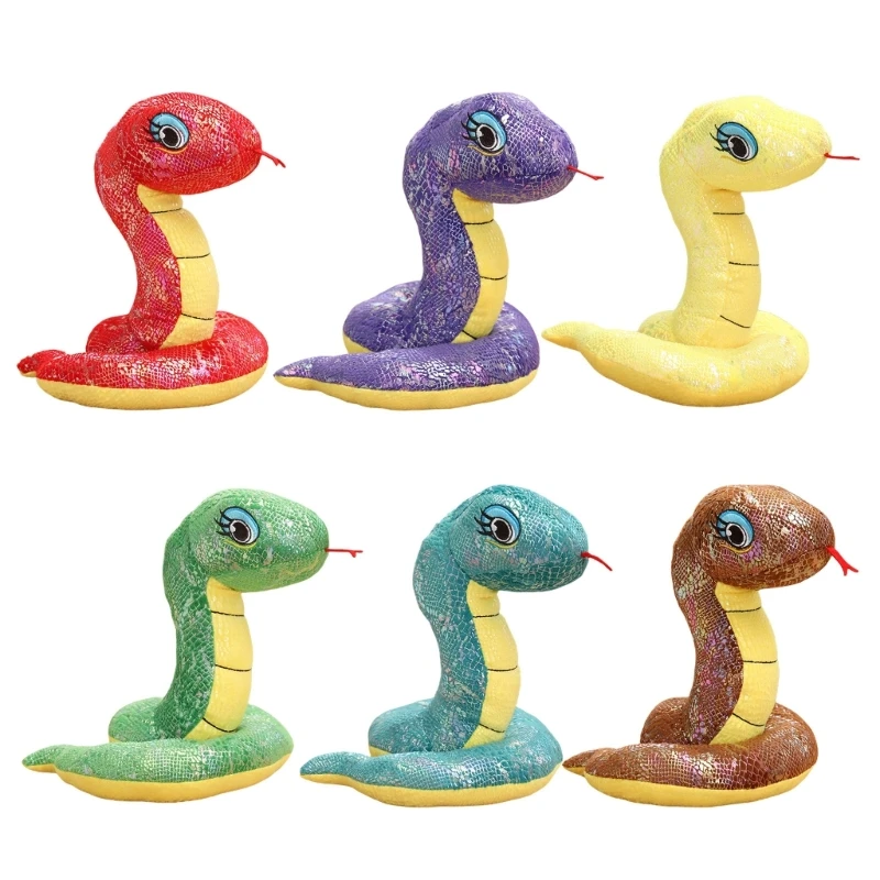 Animali peluche grandi dimensioni giocattolo serpente per scherzi Halloween Gioco giocattolo cuscino per divano animali