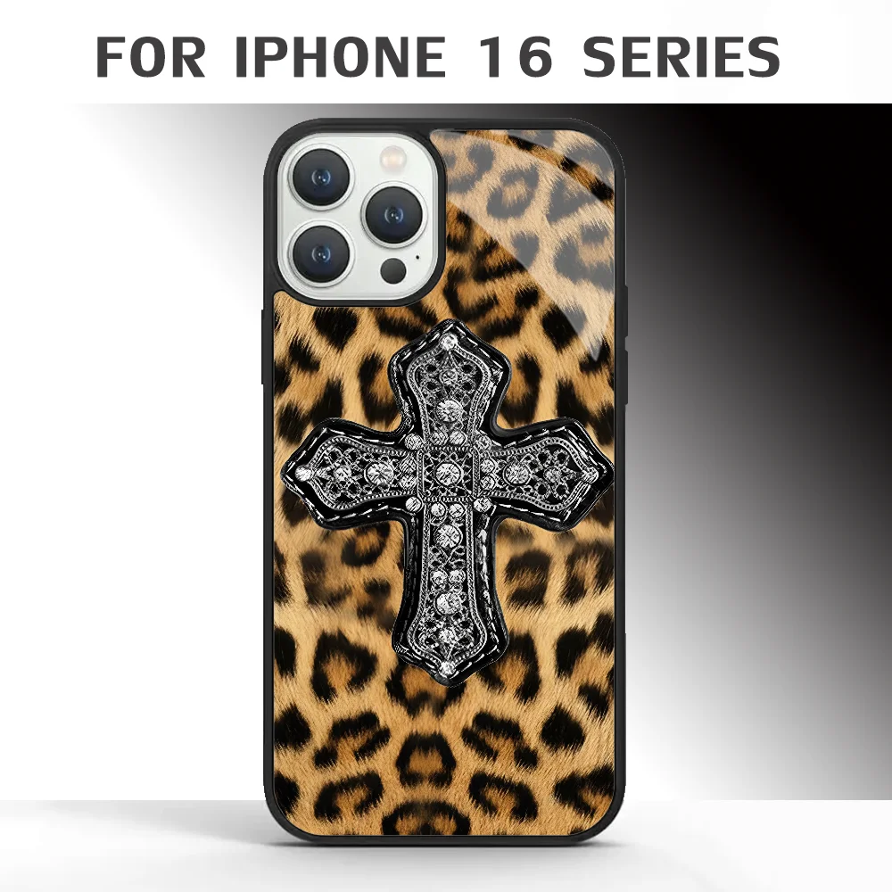 Чехол для телефона HOLY CHEETAH для IPhone 16 16pro 16 plus 16promax Pro Plus Max, зеркальный акриловый чехол из ТПУ для ПК