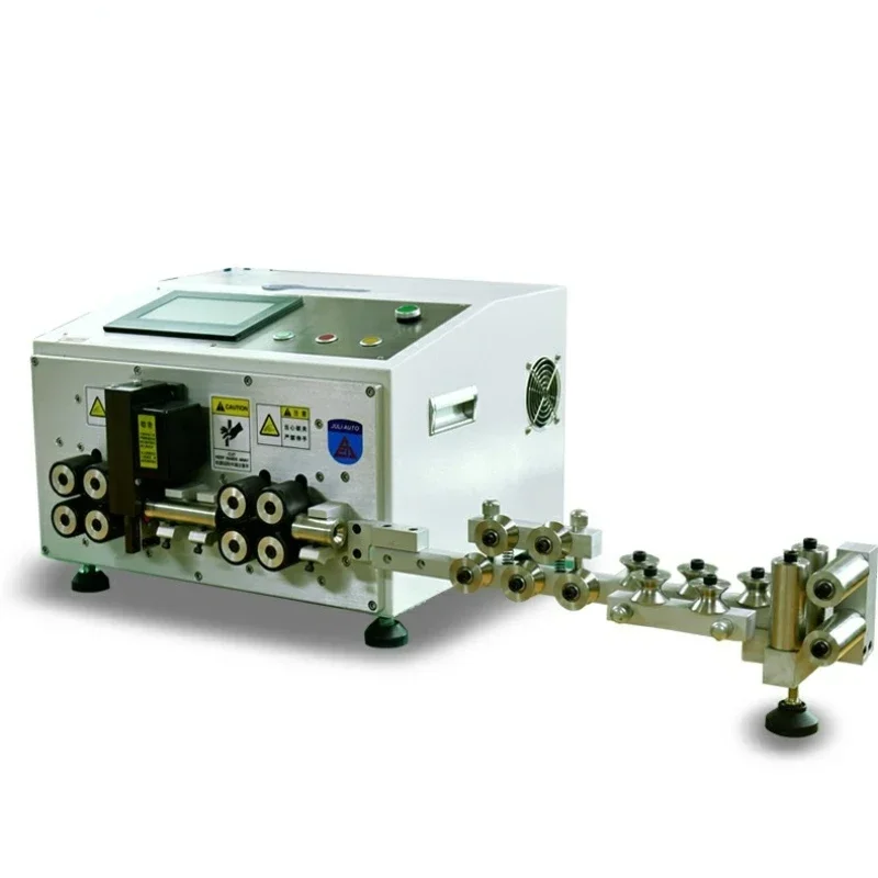 

sheath wire flat cable peeling cutting and twisting machine fully automatic computer wire stripping machine