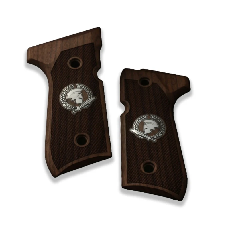 

KSD Brand Beretta 92FS, 92 A1, 92G, 92D, 96, M9 Compatible Walnut Grips Diamond