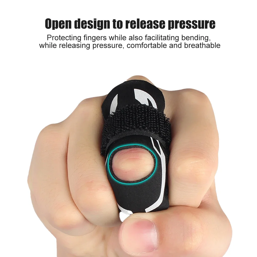 2Pcs Finger Support Splint Adjustable Elastic Compression Finger Sleeve Relieve Joint Pain Sport Finger Protector for Basketball
