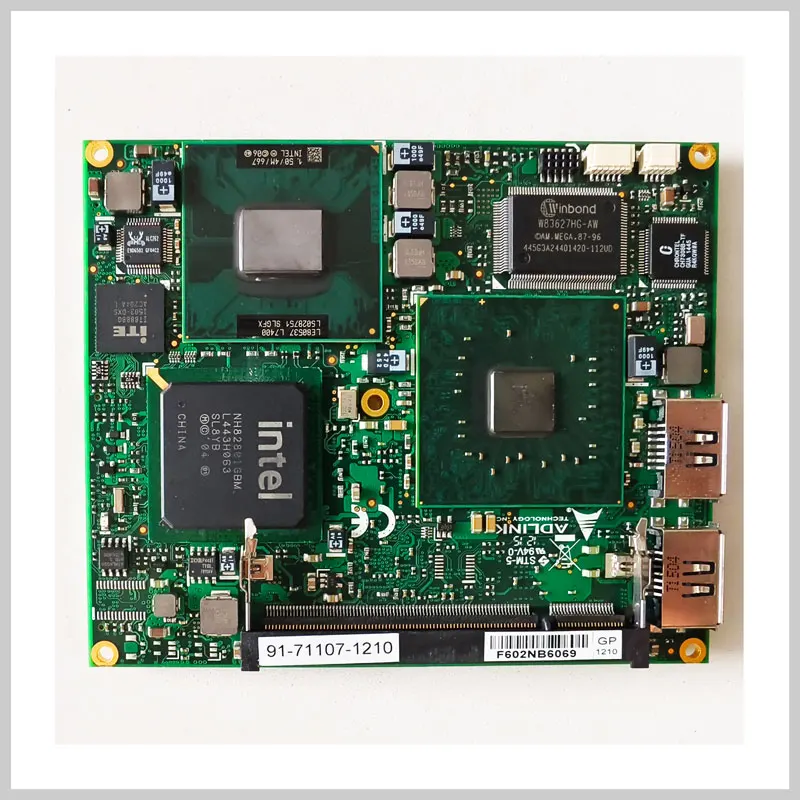 ADLINK 51-71107-0B10, 91-71107-1210, ETX-NR667-L7400/LXE(G) เมนบอร์ดอุตสาหกรรม, เมนบอร์ดทางการแพทย์, โมดูล CPU, เมนบอร์ด