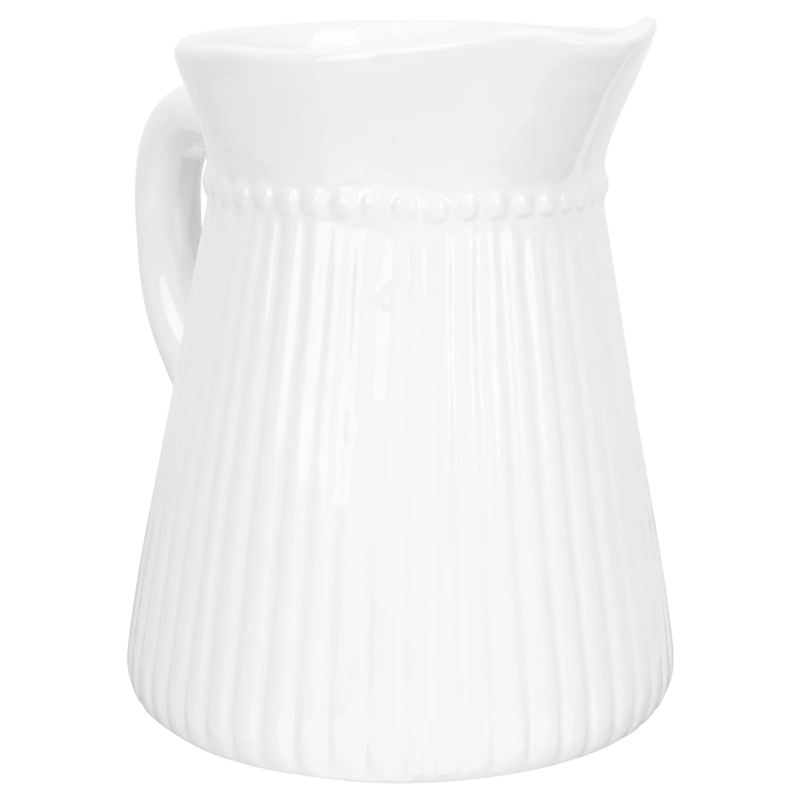 

Decorative Kettle Vase Ceramic Craft Fine Workmanship Home Adornment Creative Style Kettle Shape Vase Dried Flower Holder