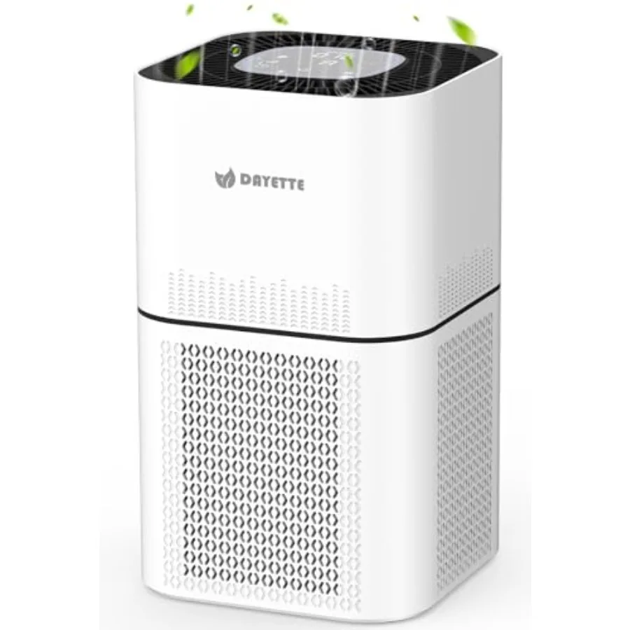 

Air Purifiers for Home Large Room Up to 2200ft² H14 Ture Hepa Air Purifiers for Bedroom with Air Quality Sensor Remove 99.997%