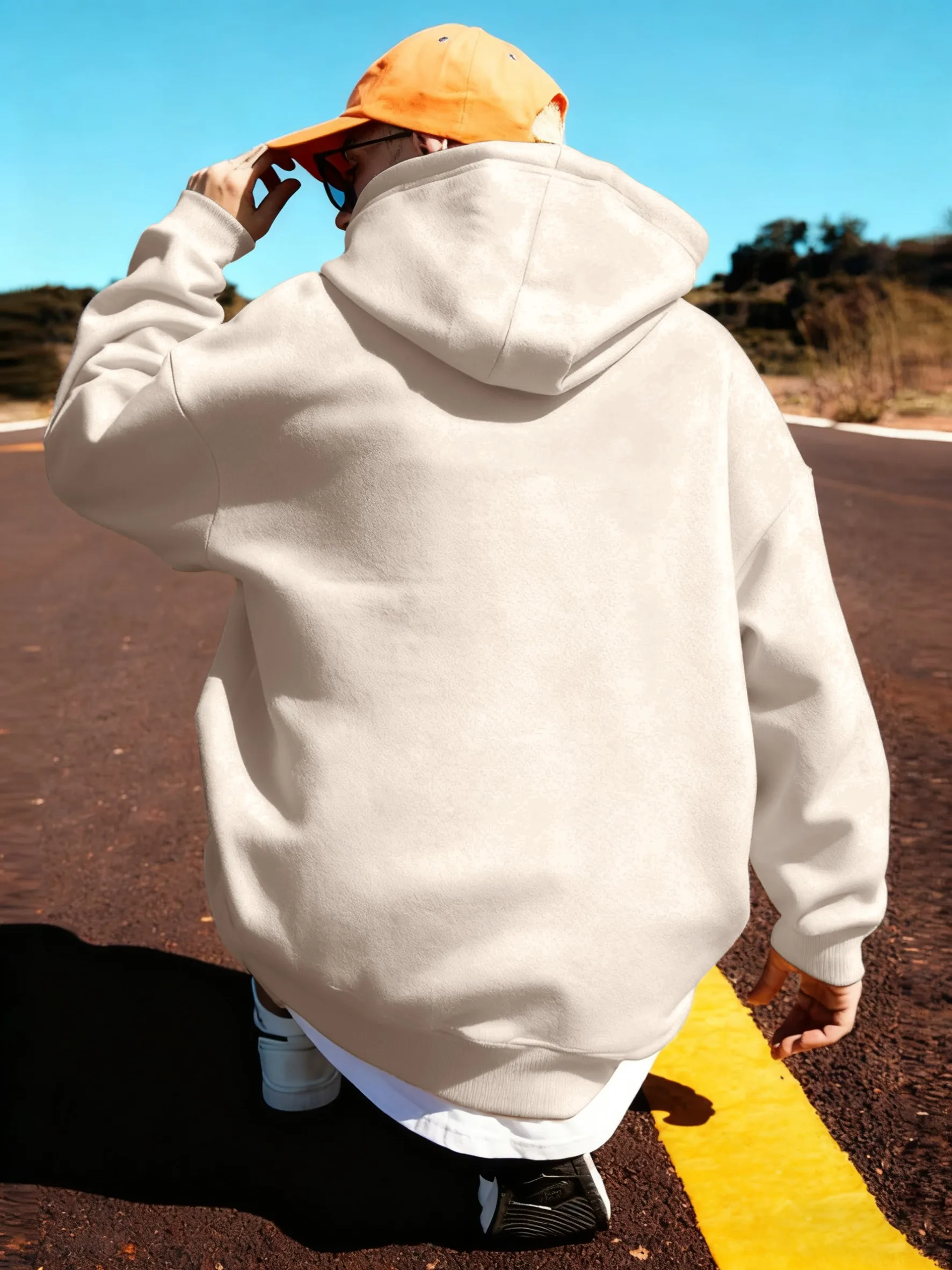 The Hustle هيوستن طباعة جديد الصوف هوديس الذكور موضة المتضخم رياضية الرياضة بلايز عادية الهيب هوب مريح بلوزات للرجال