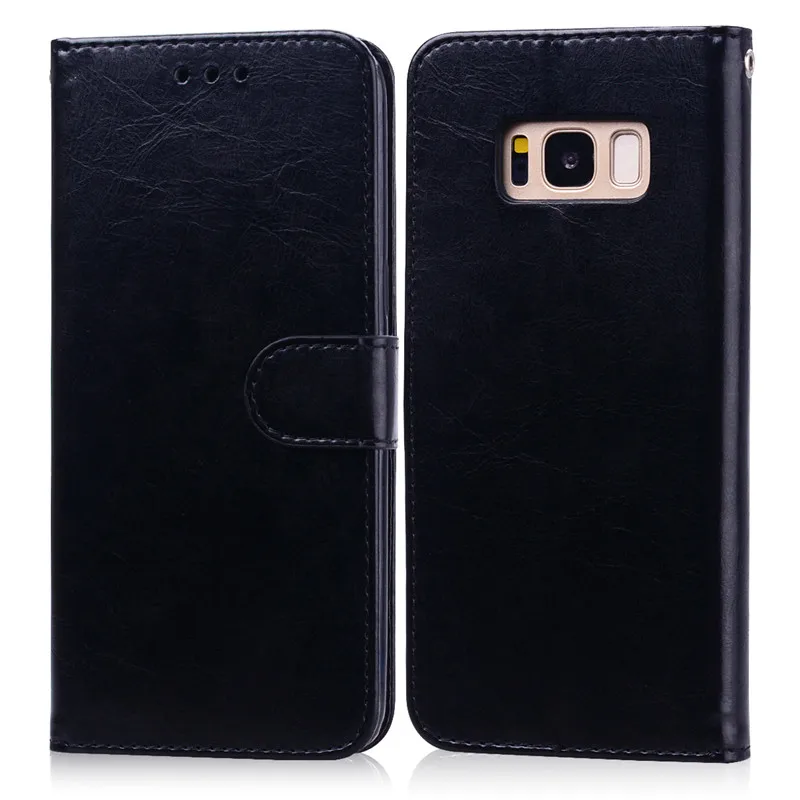 Luxury Flip Leather Case For Samsung Galaxy S8 S9 S10 Plus S 8 9 10 S10e G970F G950F G955F G960F G965F G973F Phone Cases Coque