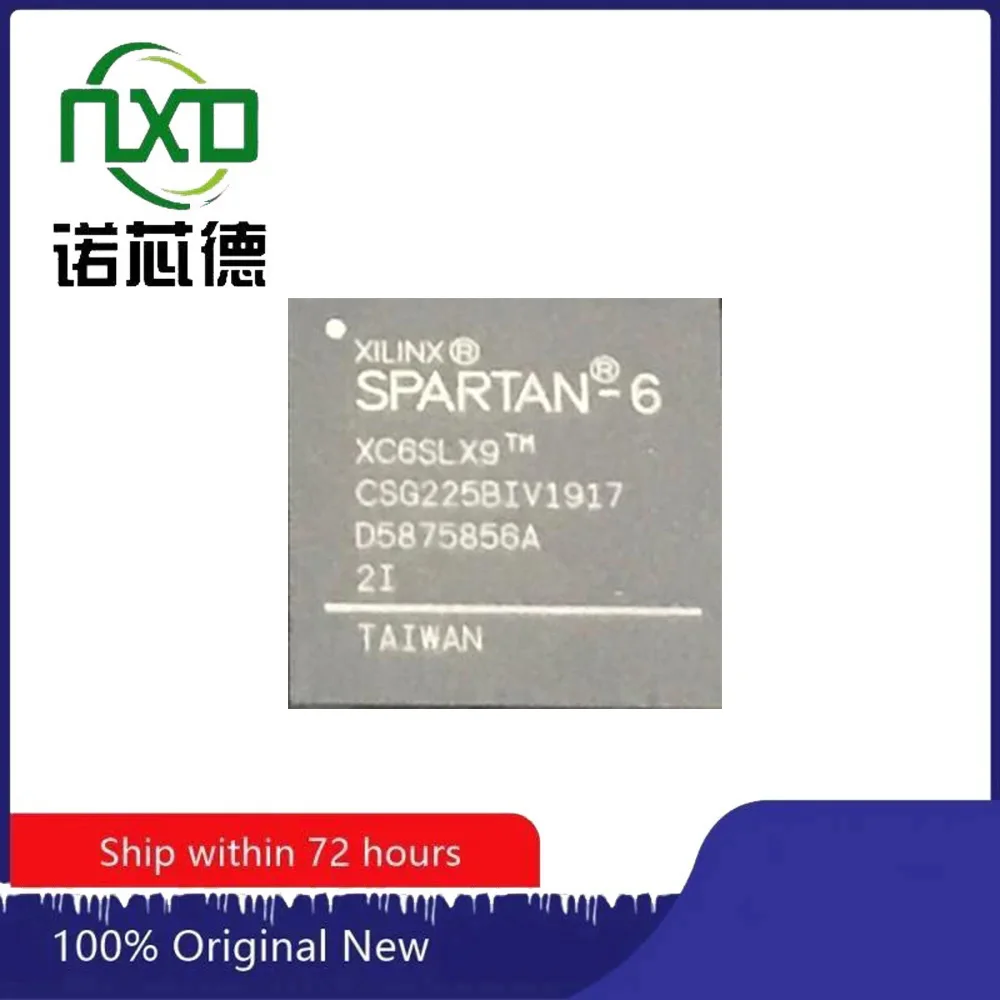 

5PCS/LOT XC6SLX9-2CSG225I BGA225new original programmable logic device integrated Circuit