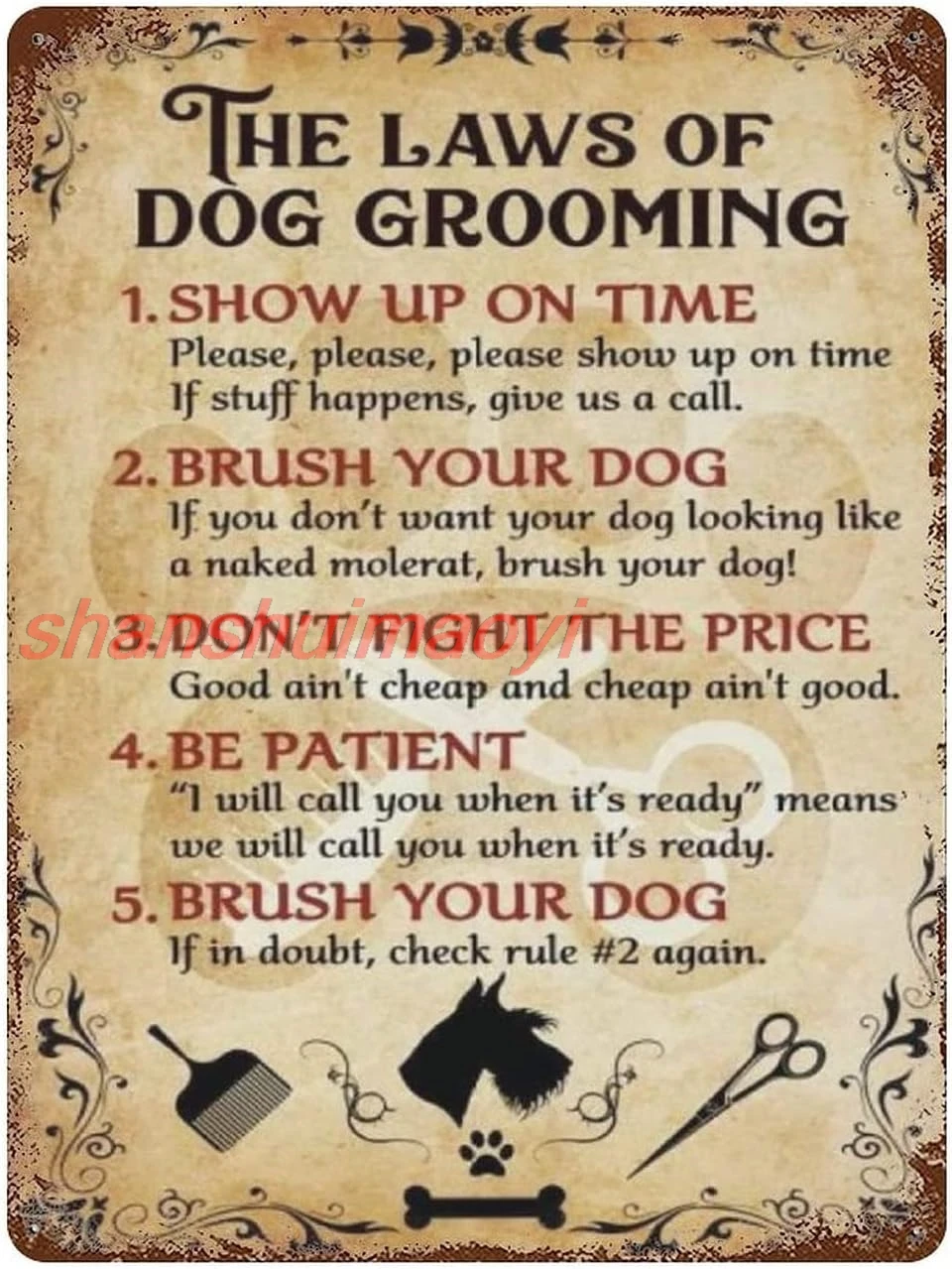 Men'S Grooming Club - shan of Dog Grooming Show Up