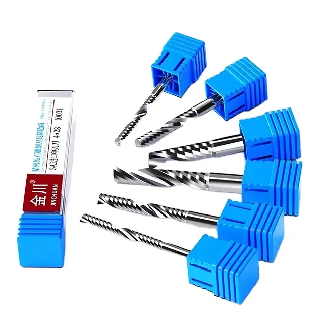 

Hot Sale Spiral 3 4 6mm Single Flute End Mill Tungsten Steel CNC Tools