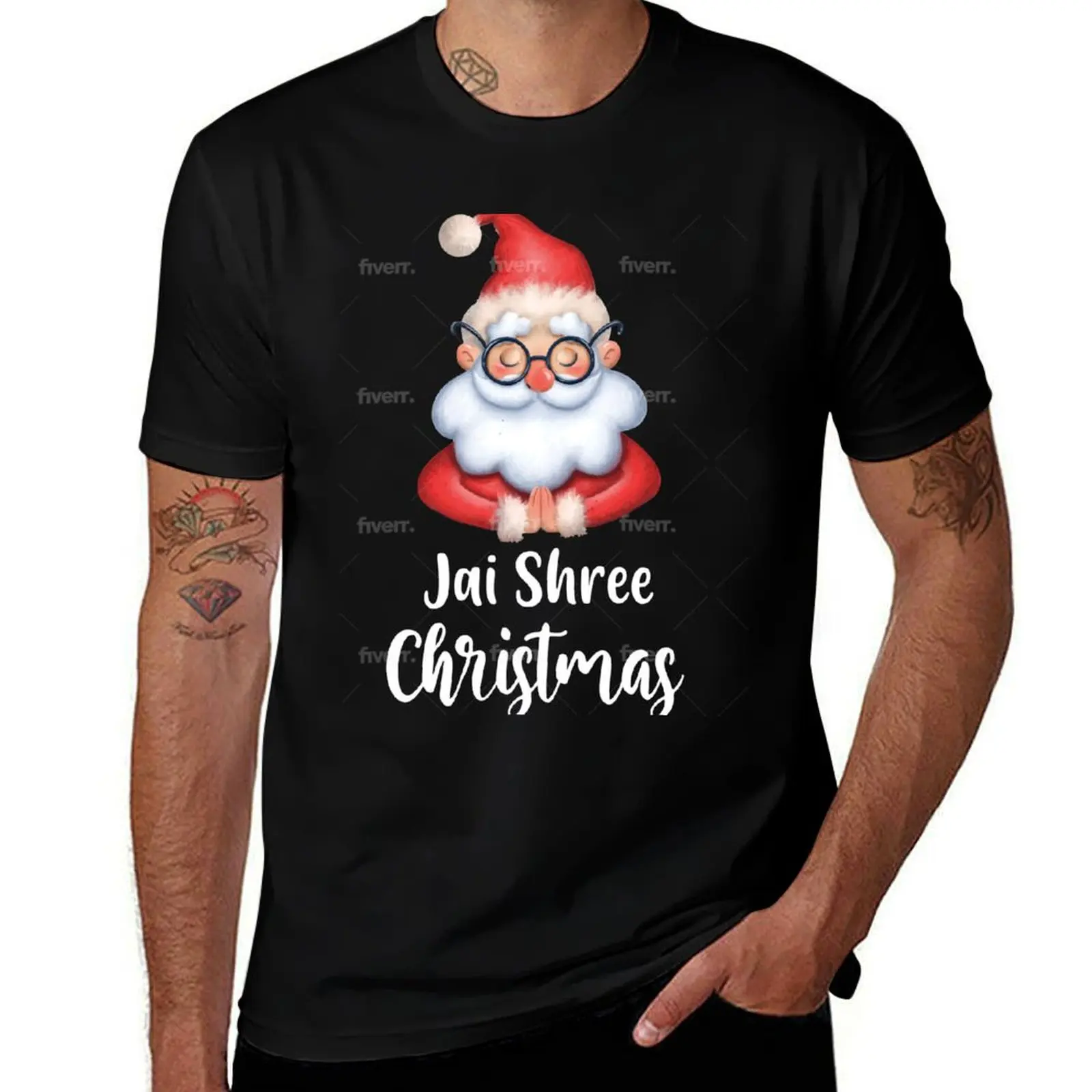 

Jai Shree Christmas T-Shirt blanks sublime summer 2025 tshirts for men