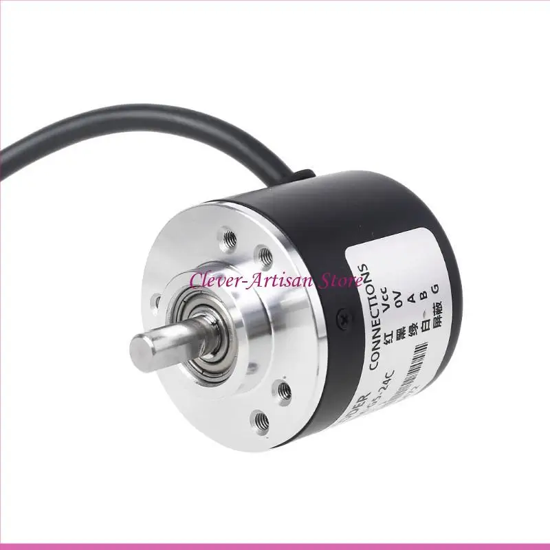 E06B 360p/R ENCEGNO ROTARIO INCREMENTALE ENCCEDER PASE AB ENCIFLO 6MM per accoppiamento W NUOVO