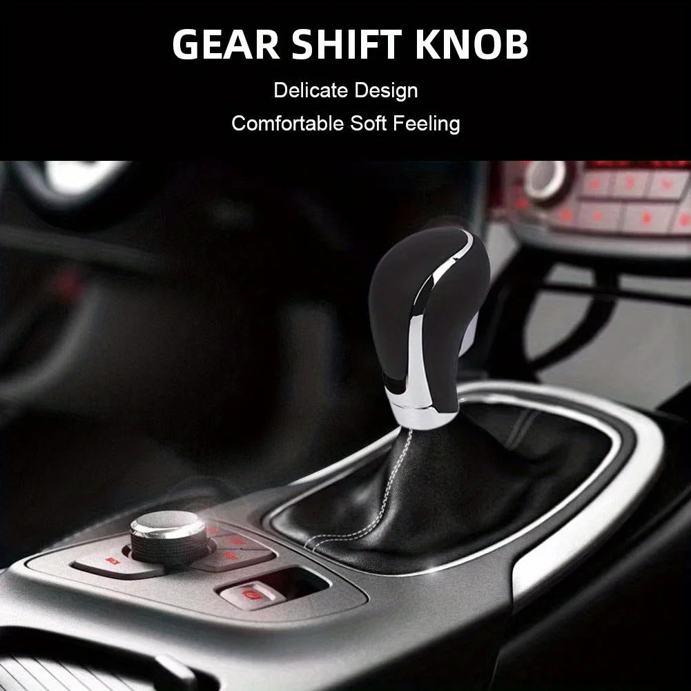 PU Leather Car Gear Shifter Knob for Verano 2012-2017 for Vauxhall/Opel/Insignia 2009-2013 Stick Head Handle Lever - view 4