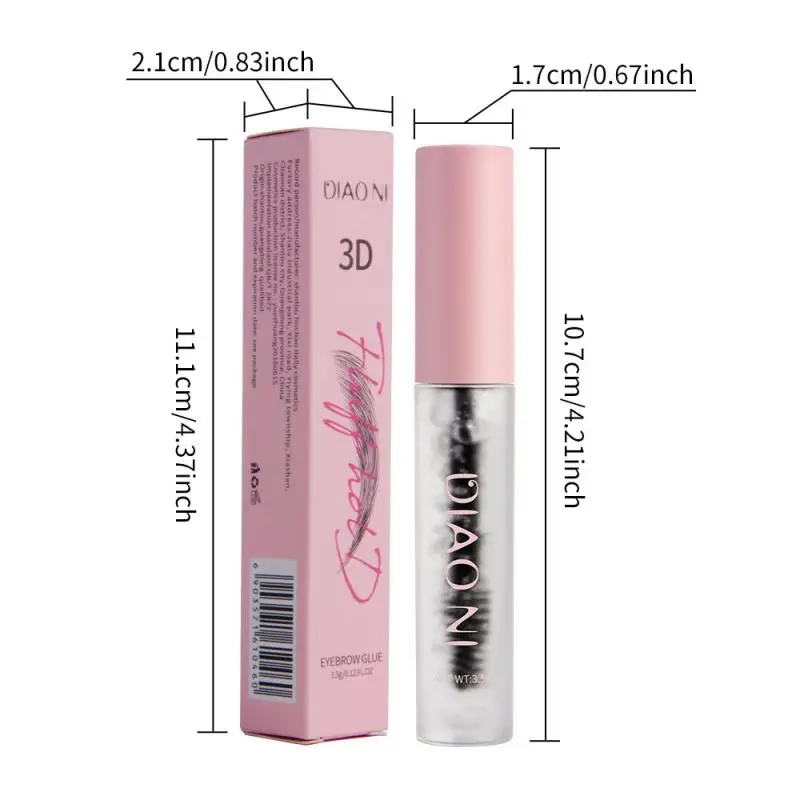 Thick Eyelashes Primer Sweatproof Water Proof Refreshing Eyelash Primer Enhance Natural Eyebrows Curly No Clumping Transparent