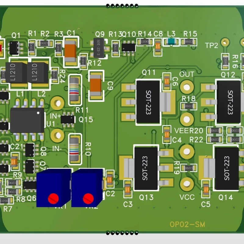 PRE-A1000, Class A Discrete Module Front Stage, Dual Channel Fully Balanced Front Stage Amplifier
