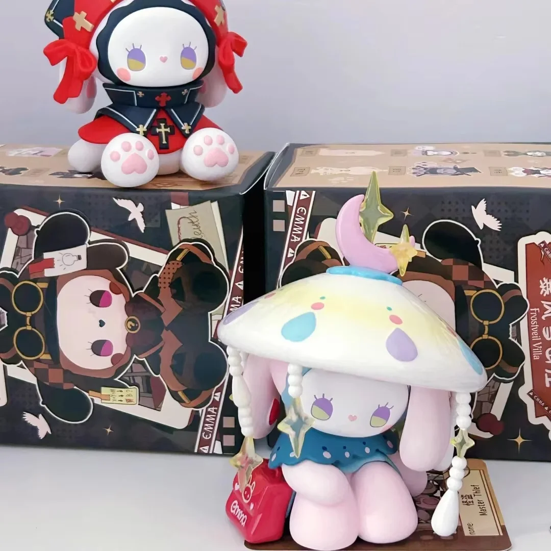 إيما ميجينغ يدوية الصنع غابة بليزارد جبل فيلا صندوق أعمى لعبة زخرفة قابلة للجمع للفتيات فكرة هدية عصرية فريدة من نوعها