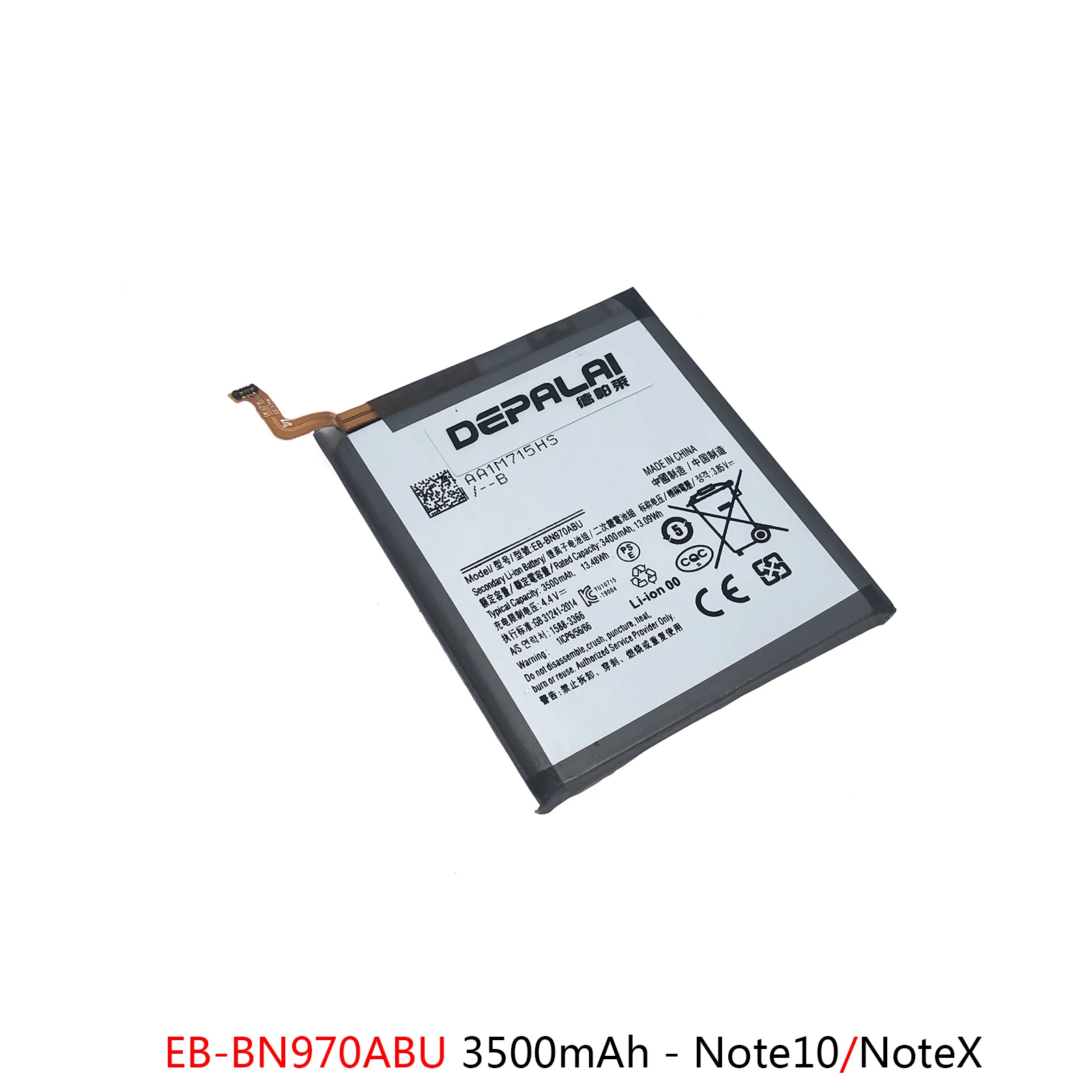 EB-BN970ABU Battery For Samsung Galaxy Note10 Note10+ Note10Plus Note10Lite Batteries BN972ABU BN770ABY Replacement Repair Parts