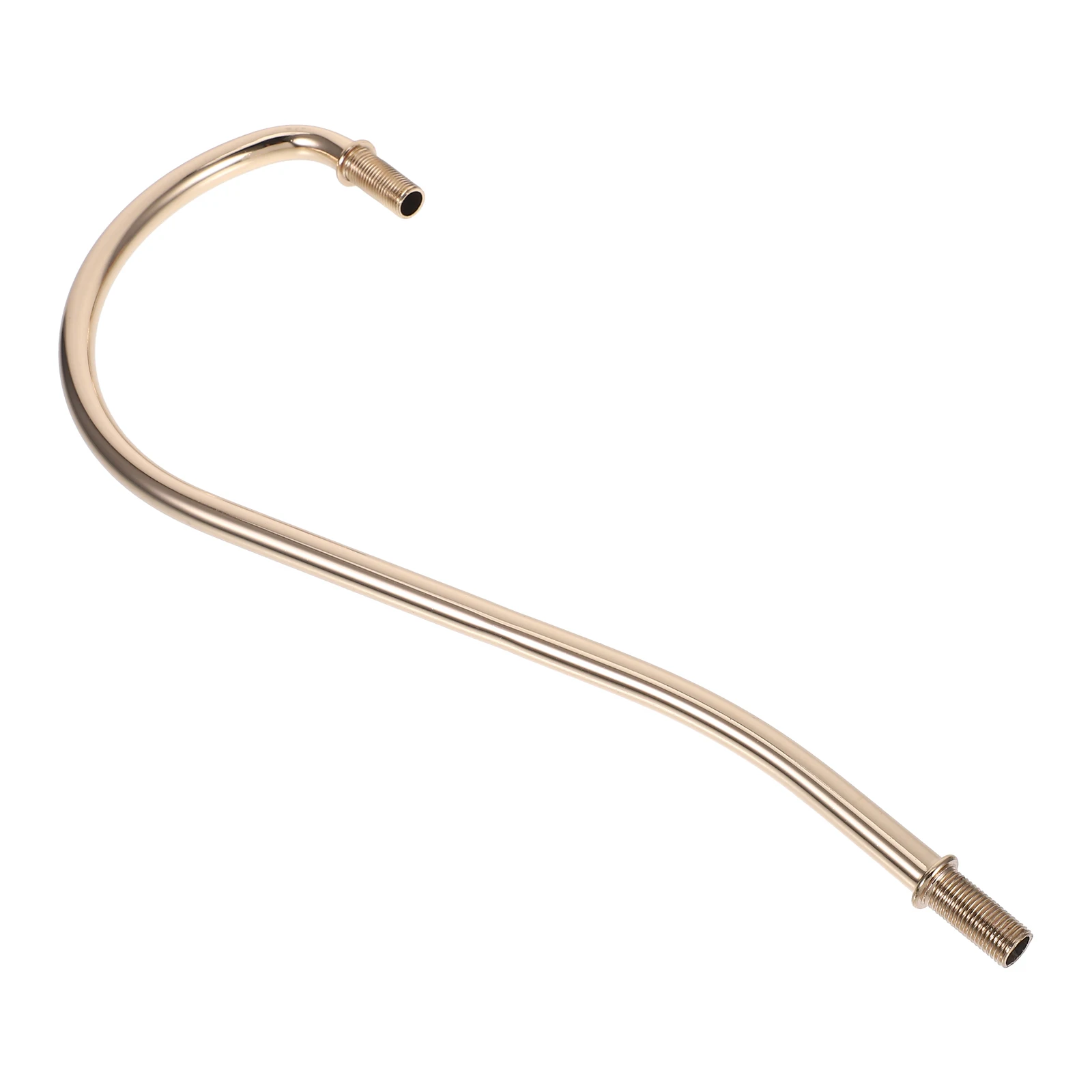 

Table Lamp Curved Stem Iron Hollow Design Threaded Lamp Kit Parts for DIY Lighting Fixtures Lighting Fixture Downrods