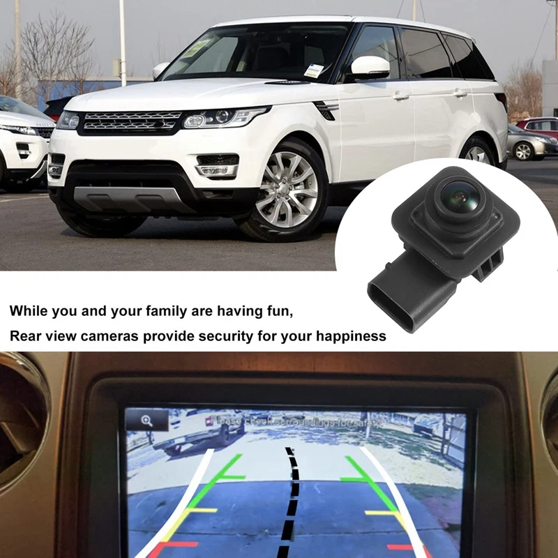 Rear View Camera Backup Parking Assist Camera for Range Rover 2.2L SPORT L494 Diesel Jaguar F Type 12-16 DK62-19G490-AE