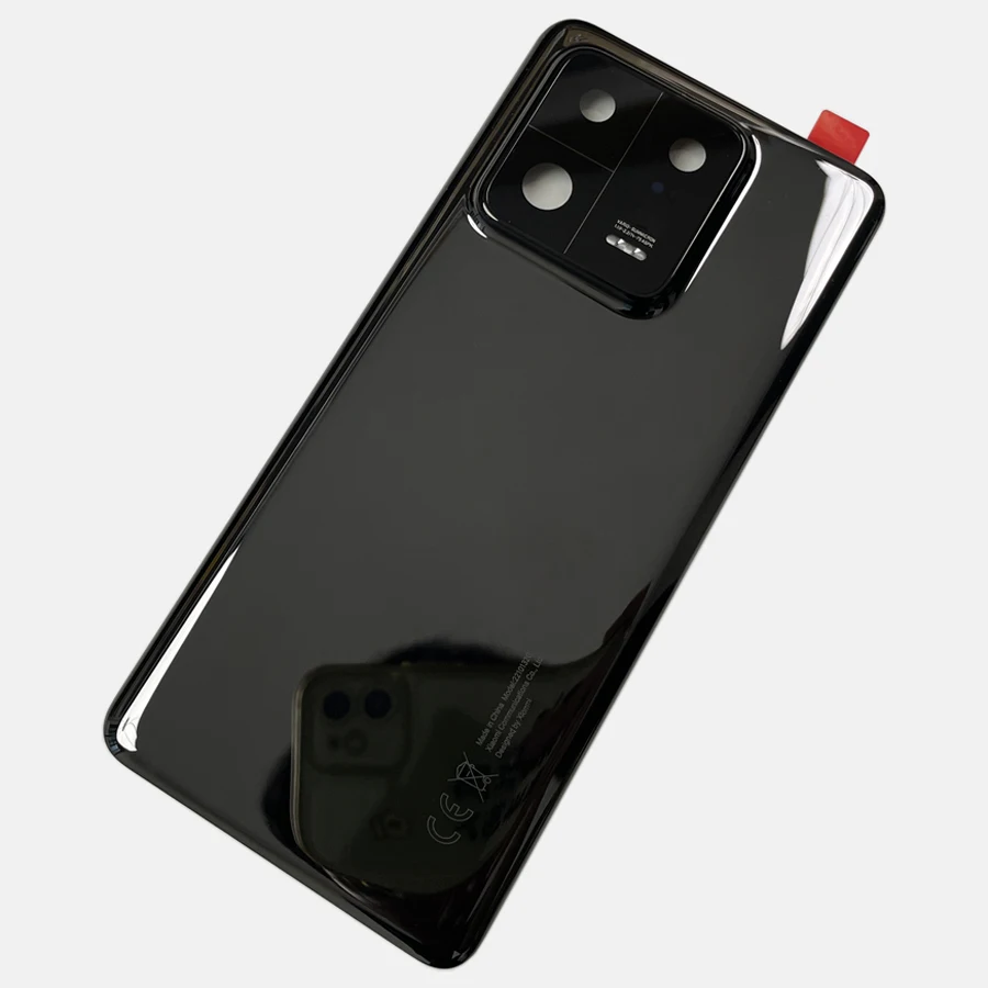 A+++ Battery Housing For Xiaomi Mi 13 Pro Glass Lid Back Cover Mi13 Pro Replacement with Camera Frame Lens + Adhesive Tape