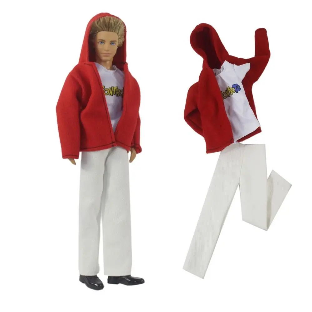 2024 Fashion Male Doll Hoodies Casual Wear 10 Styles Sport Clothing Set Handmade Clothes Outfit 30-32CM Doll