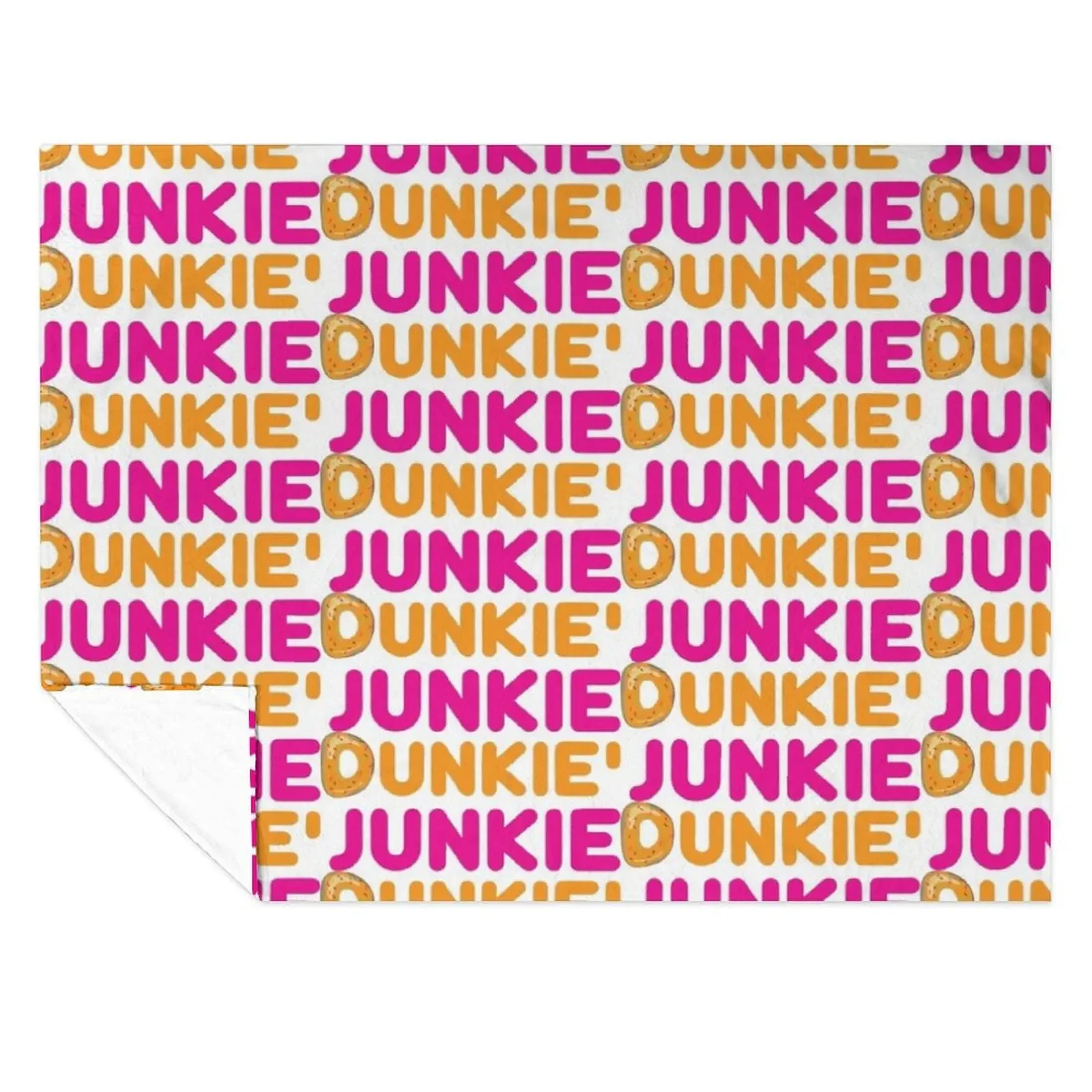 

Dunkie Junkie Throw Blanket Fashion Sofas Luxury Thicken Hairy Nap Blankets