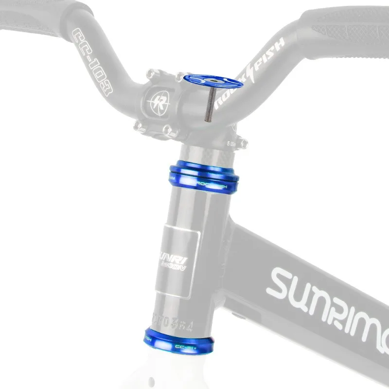 Rockfish Kid's Push Bike Bearing Head Set Balance Bike CNC Headset Aluminium Alloy 29.6mm 34mm Sliding Bike Ultralight Headset