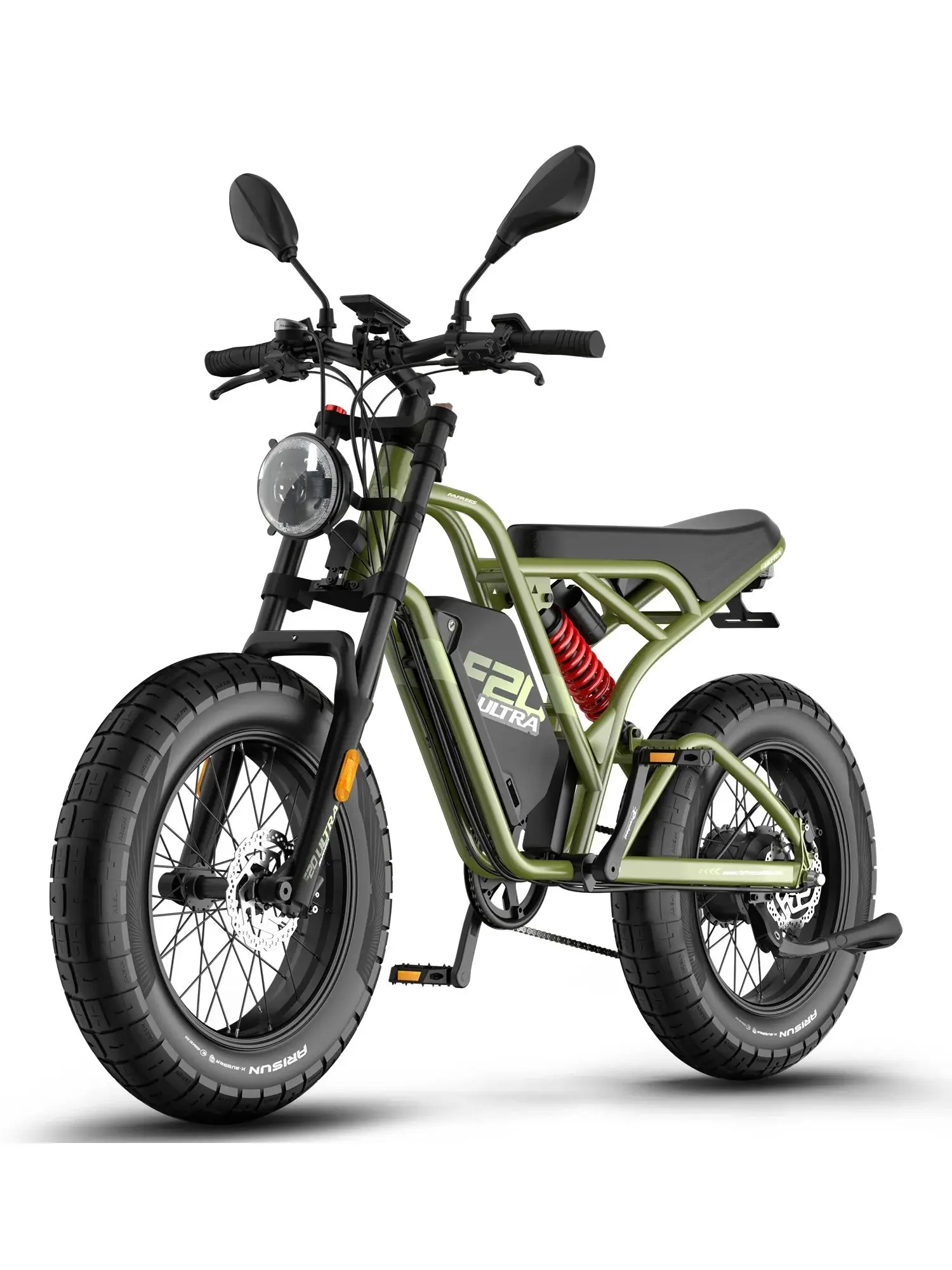 AliExpress FAFREES F20 ULTRA Adult electric bike 750W City ebike Battery: 48v25Ah E-bike 20 inches fat tire E-Mountain bike