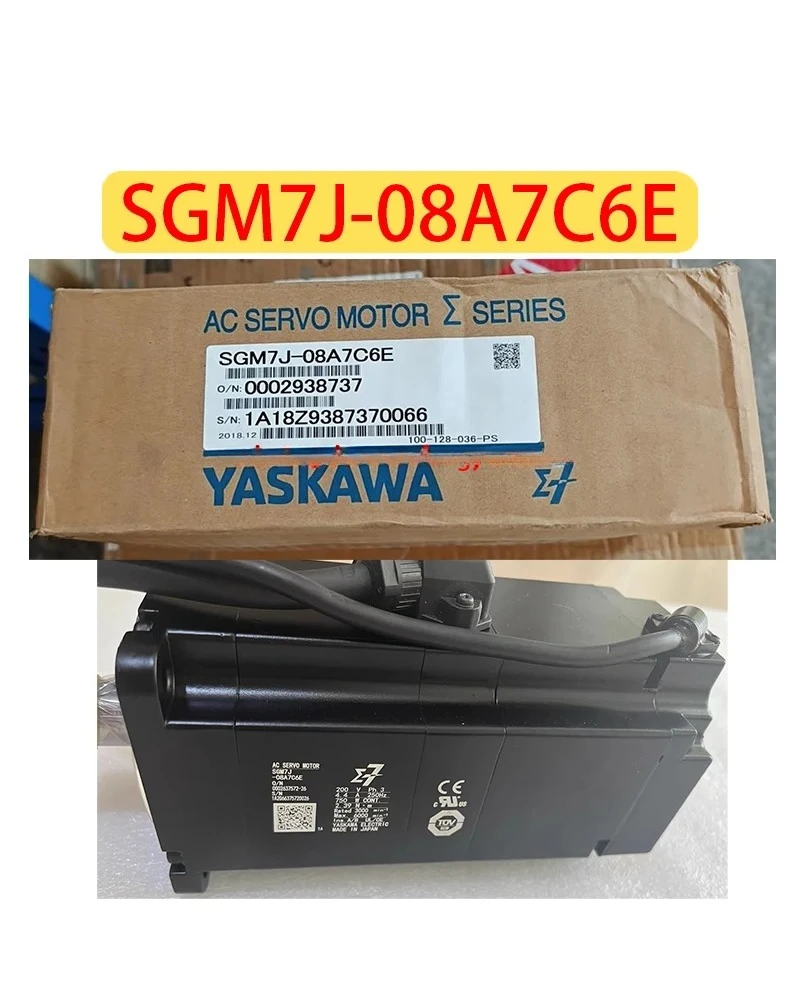 

SGM7J-08A7C6E Brand new Servo Motor SGM7J 08A7C6E，Fast shipping