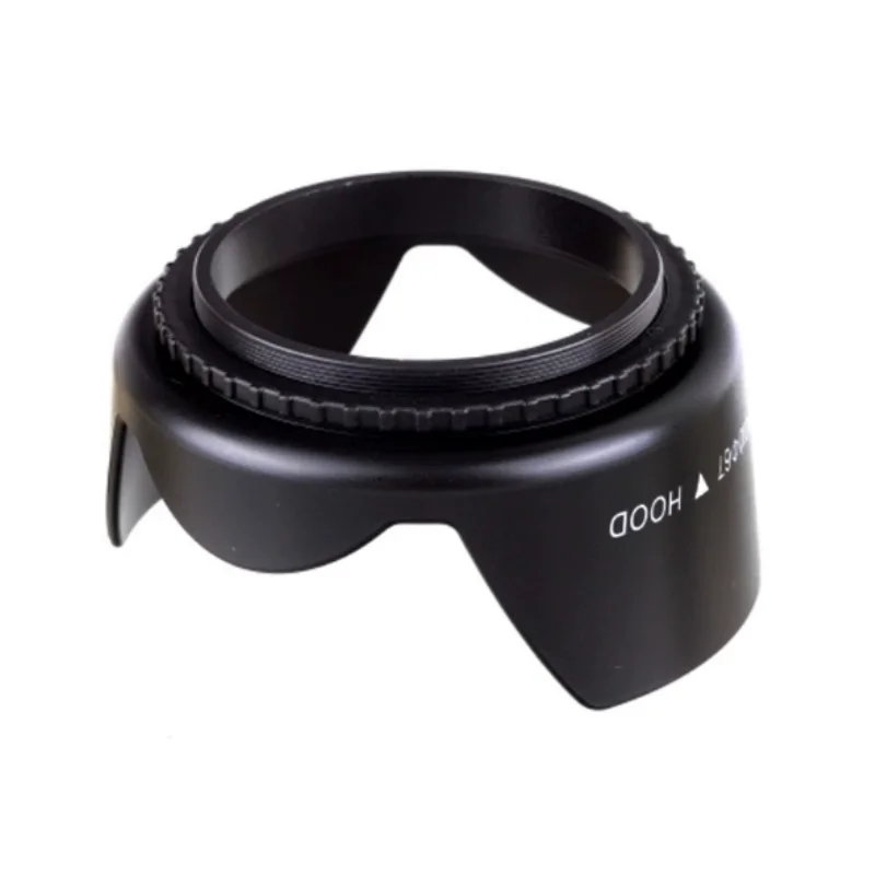 49mm 52mm 55mm 58mm 62mm Screwed Flower Petal Sunshade Lens Hood For Nikon Canon Sony Fuji Olympus DSLR Camera