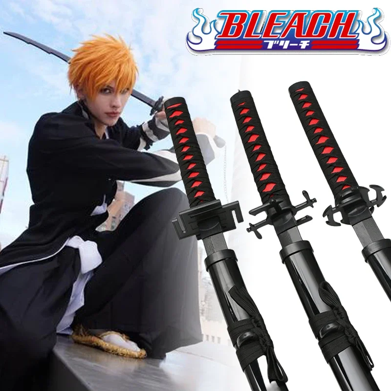 

104 см Bleach Ichigo Katana Swords Bamboo Ninja Blade Bleach Аниме Косплей Опора Японский самурайский меч Катана Оружие Детские игрушки