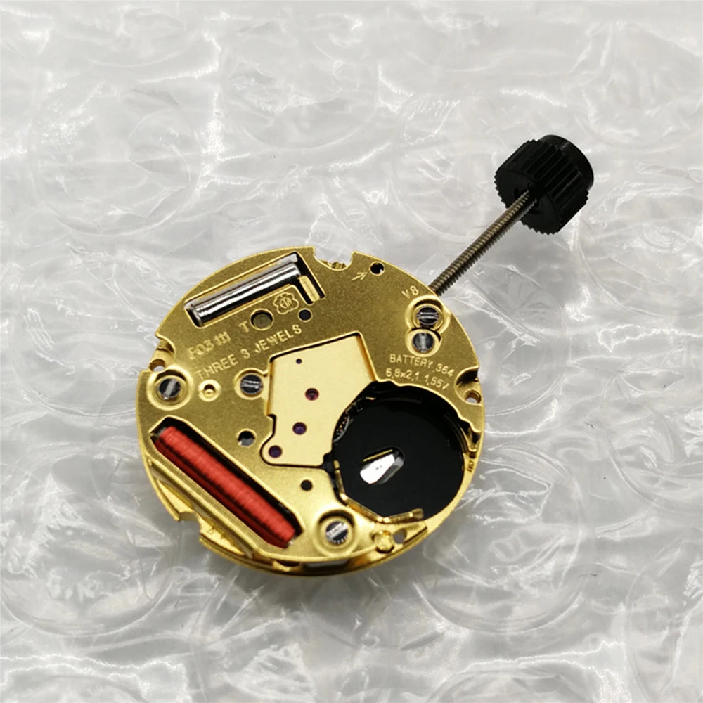 Replacement Single Calendar Watch Movement V8 For ETA F03.111 Date 3 Watch Quartz Movement Accessories