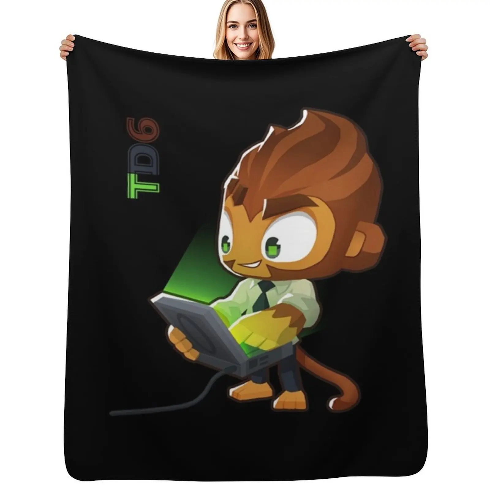 Copy of Bloons TD6 Throw Blanket Luxury Throw Furrys For Sofa Thin Flannel Bed Nap Blankets