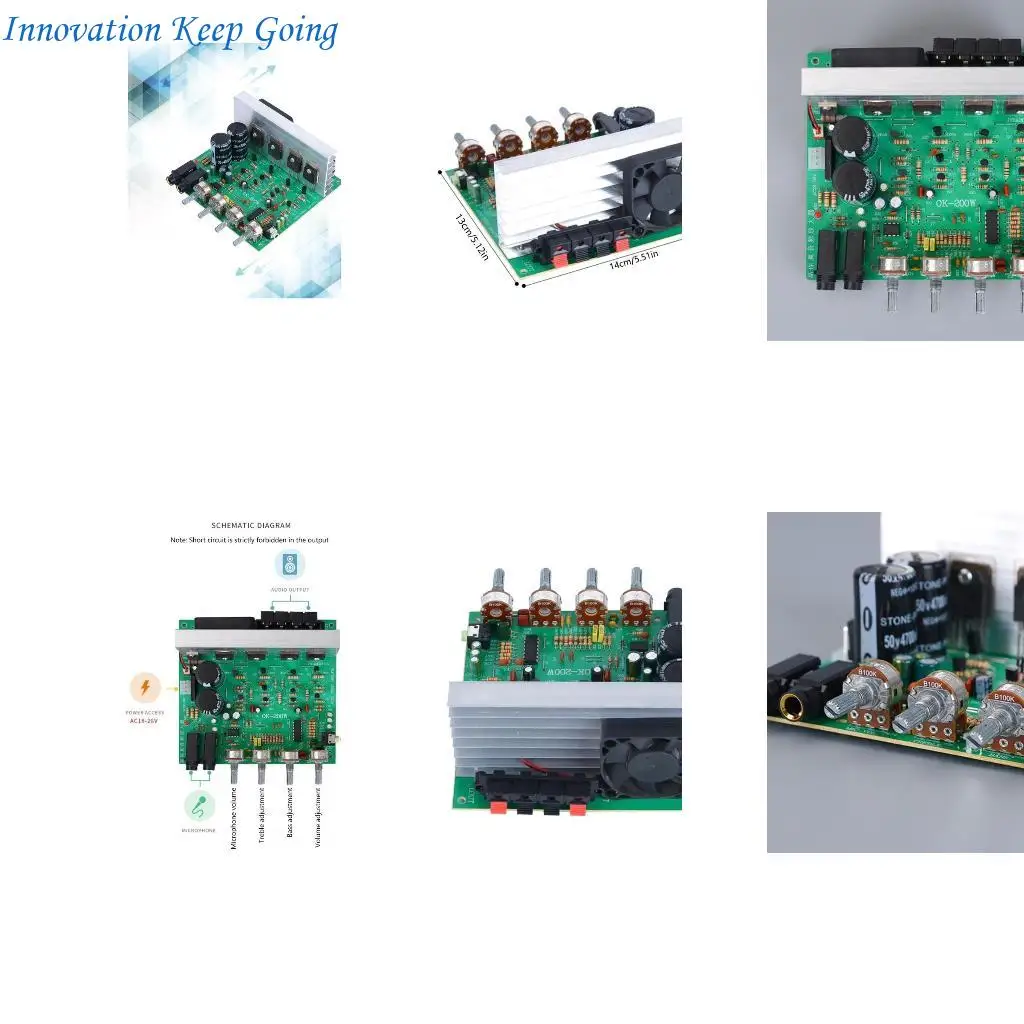 

E65C OK200W 2CHANLEN 4-8OM усилителей модуль модуль Double Group AC18-26V 2 Канал Плата усилителей мощности