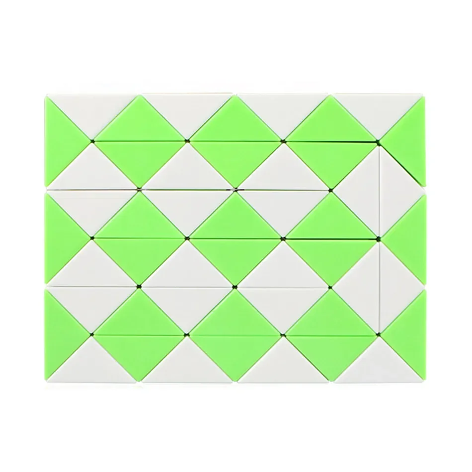 QIYI Diy 48 Segments Magic Snake Ruler Cube Puzzle Speed Antistress Cubes Twist Folding Profissional Toy for Kids  Creative
