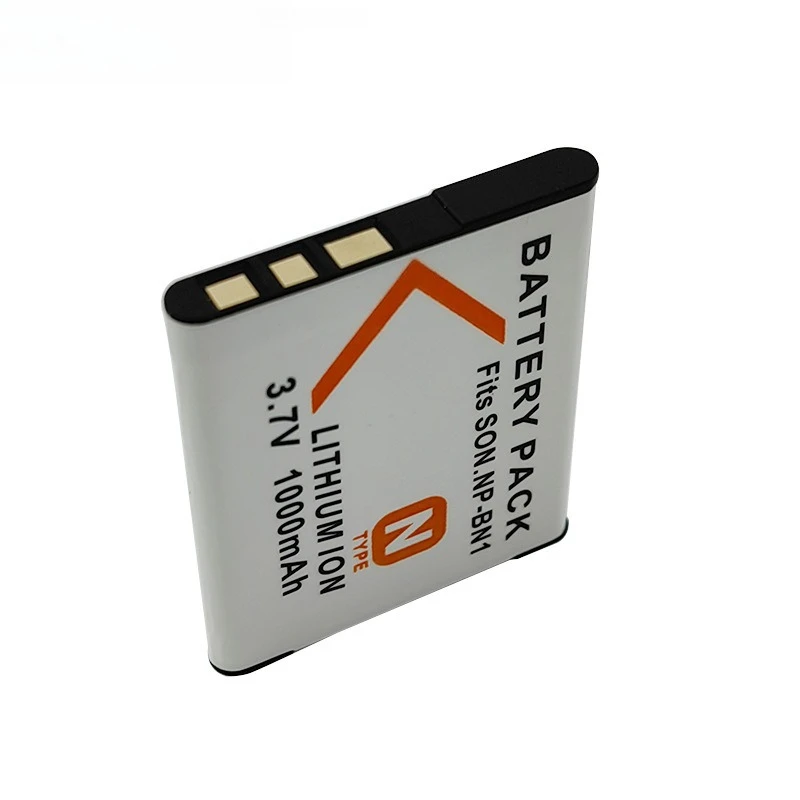 1000mAh NP-BN1 بطارية ليثيوم مناسبة لكاميرا سوني DSC-TX9C TX10 TX20 TX55 TX66 TX100 T110 T9 البطارية