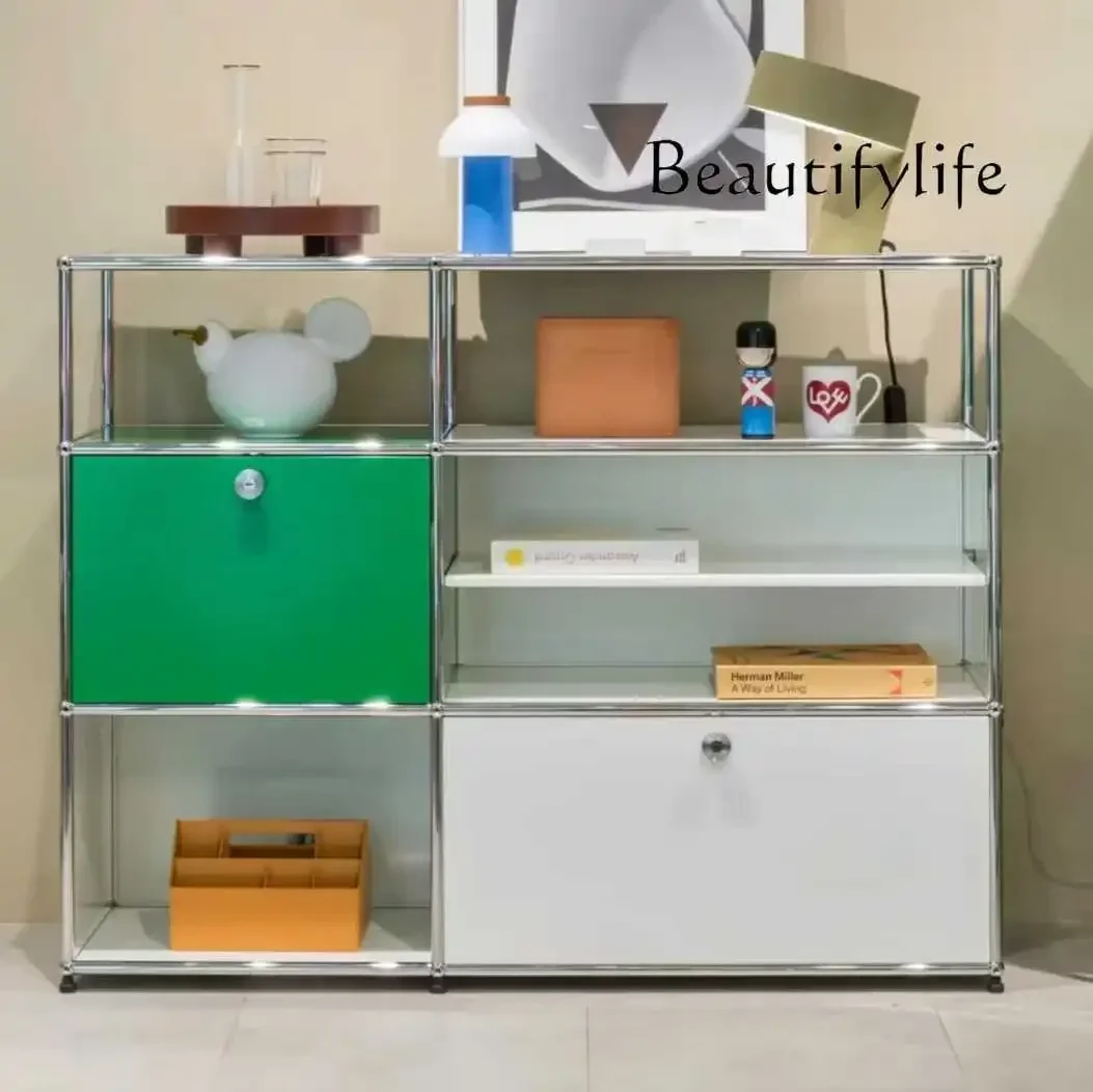 

Modern usm cabinet light luxury minimalist module combination cabinet living room medieval decorative cabinet