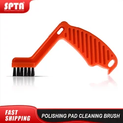 (Single Sale) SPTA Polishing Disc Buffing Sponge Pads Cleaning Brush Remove Wax Residue Conditioning Foam Pad Tool