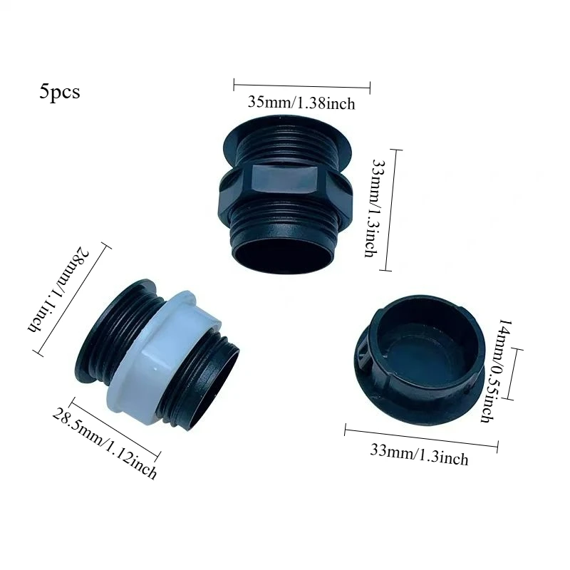 5pcs Arcade Game Spiral 30 Snap Button Cover 24 28 Fake Button for Extra Holes Coin Operated Games
