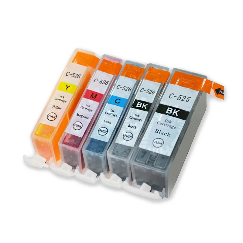 PGI525 CLI526 ink cartridges For canon inkjet PIXMA IP4850 MG5150 MG5250 MG5350 MG6150 MG6250 MX885 MX895 Printers PGI 525