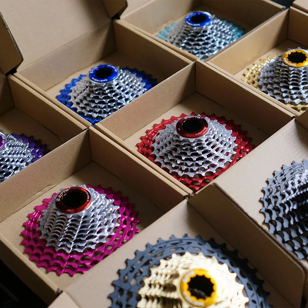 ZTTO SLR Gen3 12s Road Bike Cassette New Tooth Shape Super Light Weight Red Purple Blue 11-30 11-34 11-36 K7 12s Spokets HGR