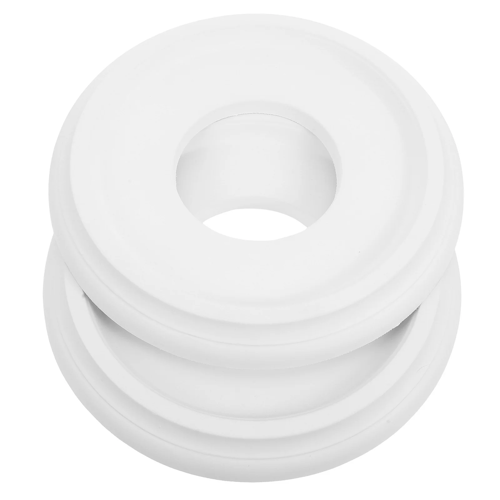 

2Pcs Decorative Ceiling Medallions Light Fixture Base Indoor Lamp Bases Easy Install Stable Modern Design Enhance Home Decor