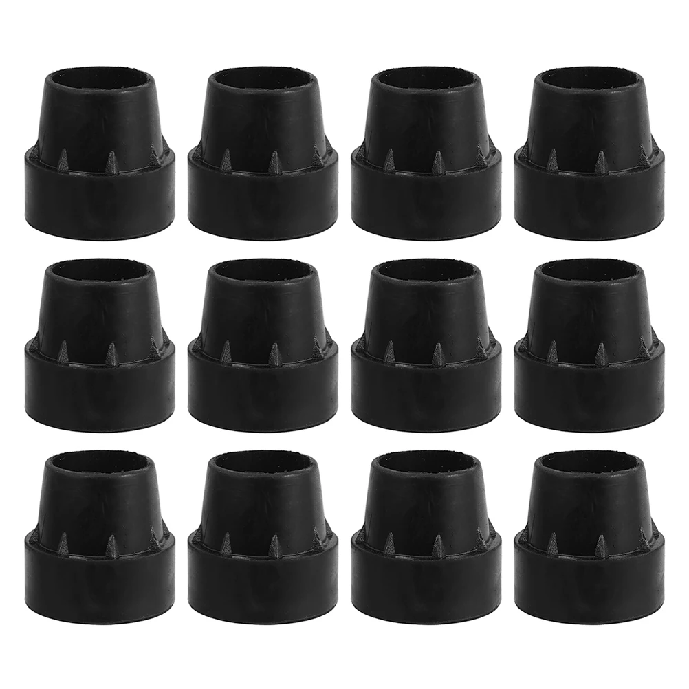 

12 Pcs Trampoline Foot Mats Rubber Leg Caps Replacement Legs with Covers Mini Non-slip
