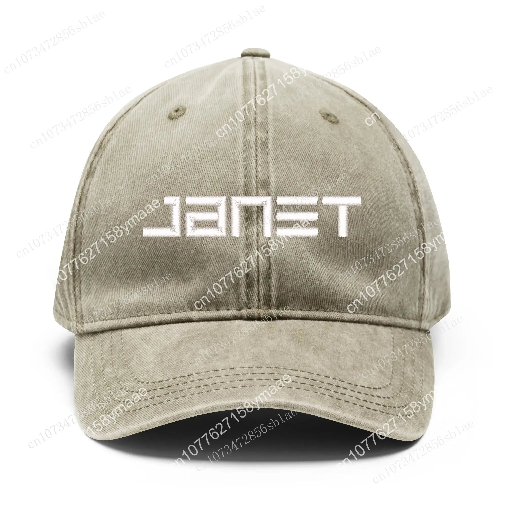 Jackson Janet Embroidery Hats Mens Womens Sports Baseball Hat Hip Hop Customized Made Caps Personalized Text Cowboy Trucker Cap