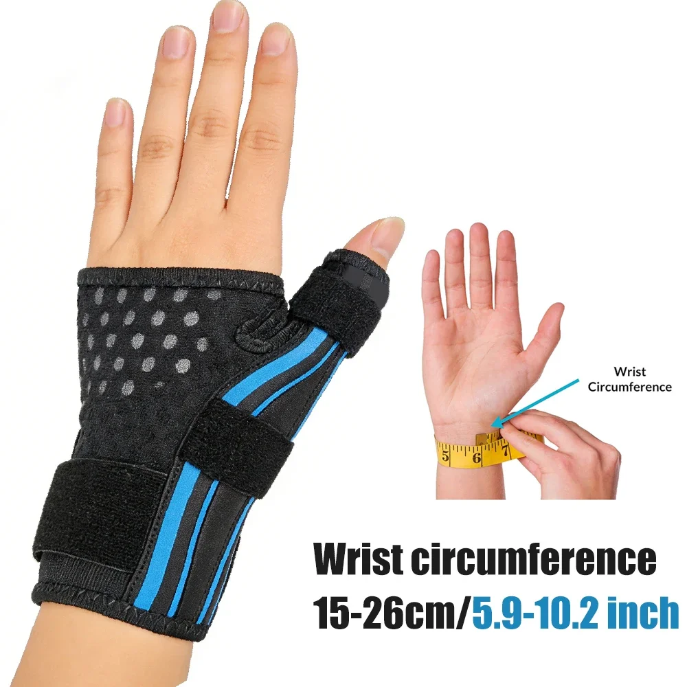 1PCS Universal Left Right Hand Thumb Wrist Spica Splint Brace, Thumb Stabilizer Support for Trigger Thumb, CMC Joint Pain