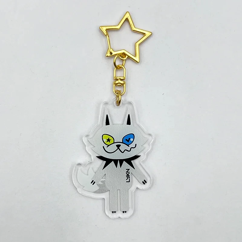 GMMTV Lykyou LYKN تأثيري المفاتيح الاكريليك لطيف الكرتون مفتاح سلسلة حقيبة قلادة سبيكة ستار كيرينغ اكسسوارات الحفلات المشجعين الهدايا #5