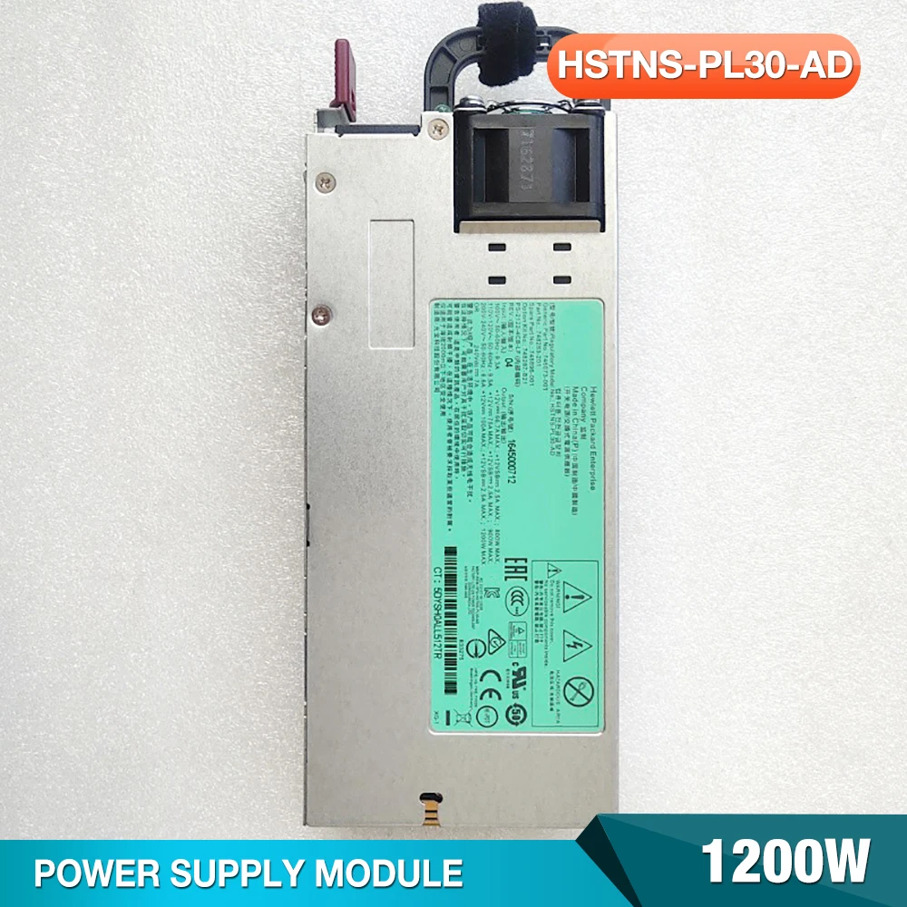 HSTNS-PL30-AD For DL580G9 Server Power Supply 748283-201 748287-B21 748896-001 1200W