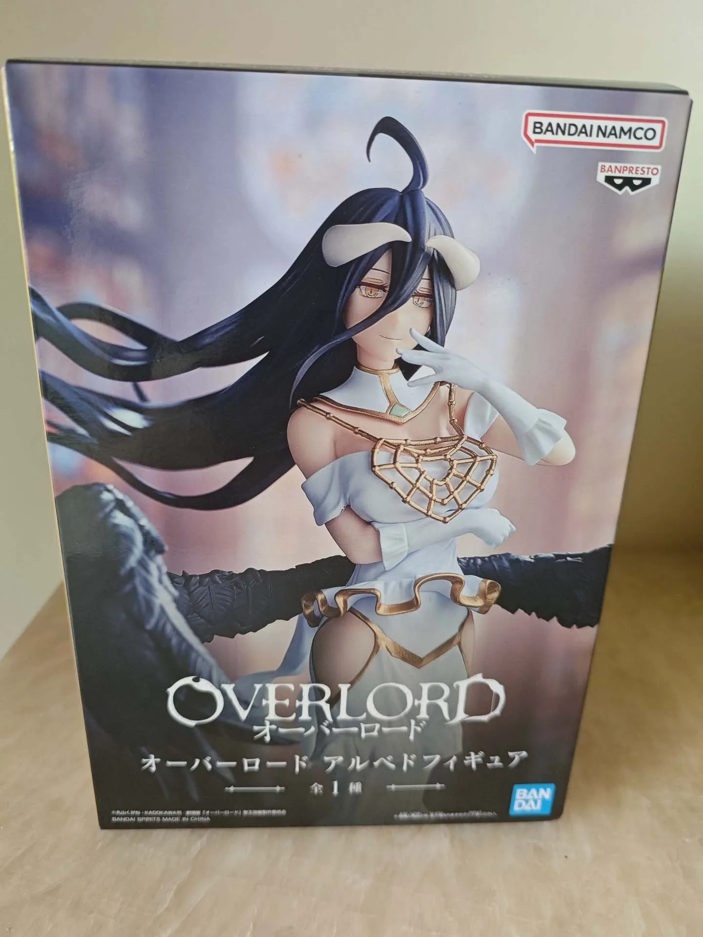 

Bandai BANPRESTO succubus Overlord Albedo 20CM PVC Figure Highly Detailed Collectible Model Toy Gift