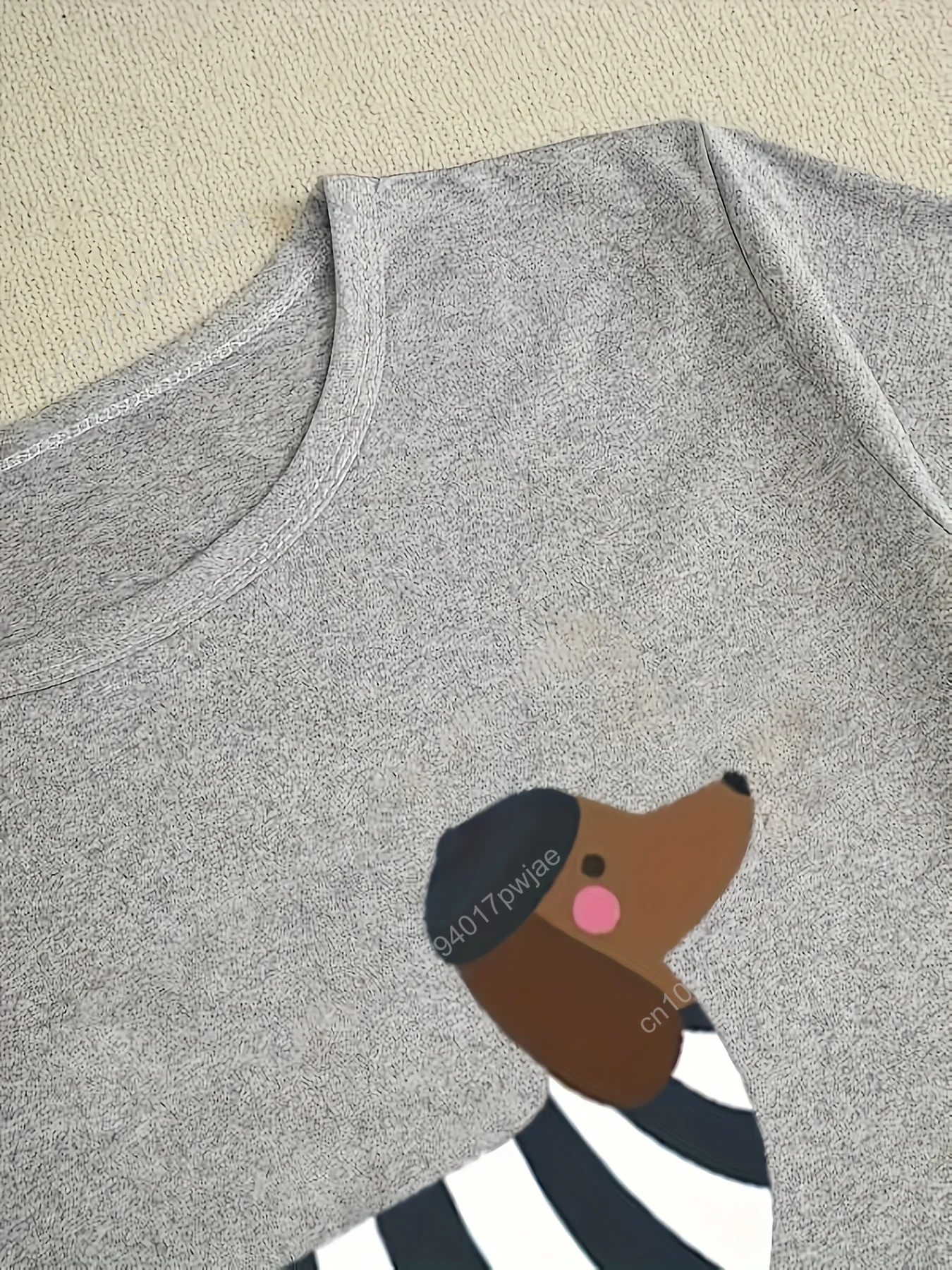 ชุดนอนพิมพ์ลายดัชชุนด์ 3 ชิ้นสำหรับผู้หญิง • ชุดนอนลายการ์ตูนสุนัขน่ารักพร้อมกางเกงขาสั้นและกางเกงขายาว • ชุดนอนนุ่มสบายทุกฤดูกาล S