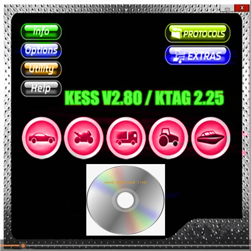 Ksuite 2.80 Newest software work with K E S S V2 V5.017 for Cars/Trucks/Bikes/Tractros optimized running speed improved wake up